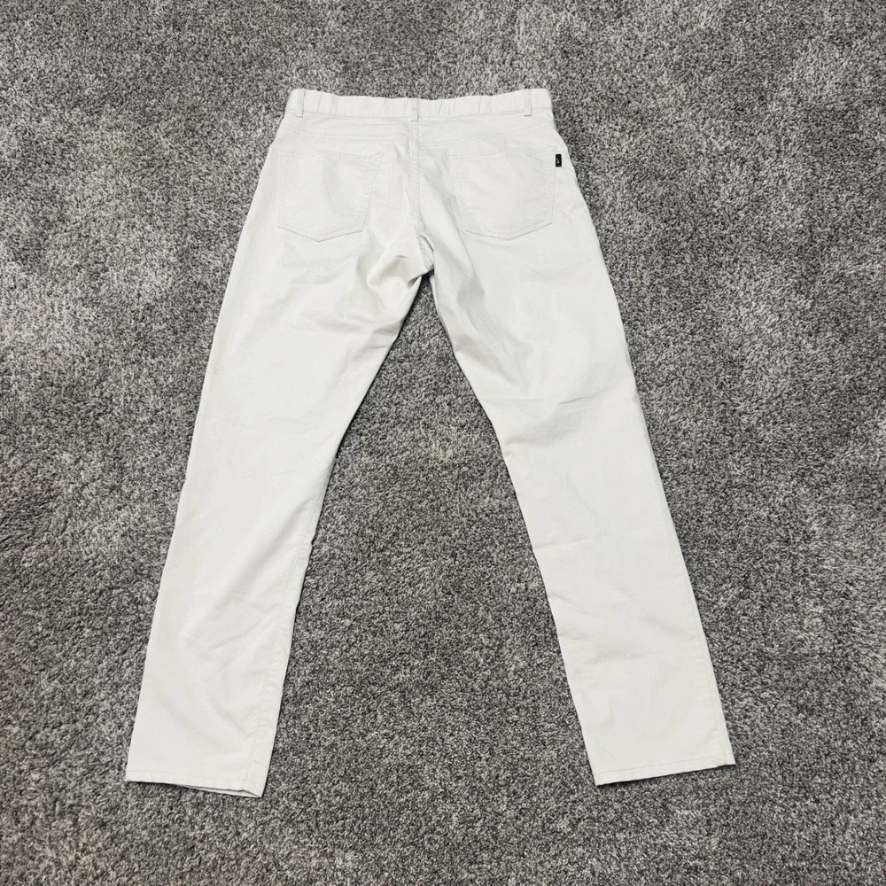 Nike Golf Dri-FIT Pants Mens 32x32 Beige Light Bone Performance Stretch Trousers